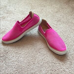 UGG Women's Sammy Breeze slip-on sneakers in hot pink